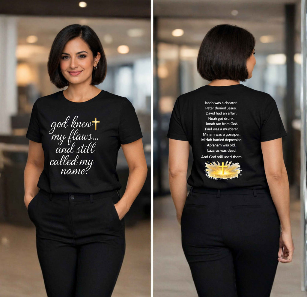 Flawed but Chosen God Still Used Them Christian Tee